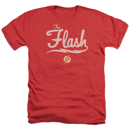 Flash, The Old School Flash - Men's Heather T-Shirt Men's Heather T-Shirt The Flash   