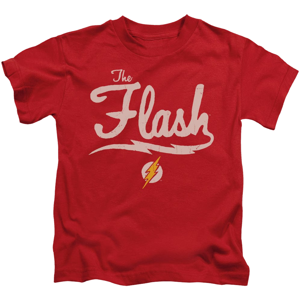 Flash, The Old School Flash - Kid's T-Shirt Kid's T-Shirt (Ages 4-7) The Flash   