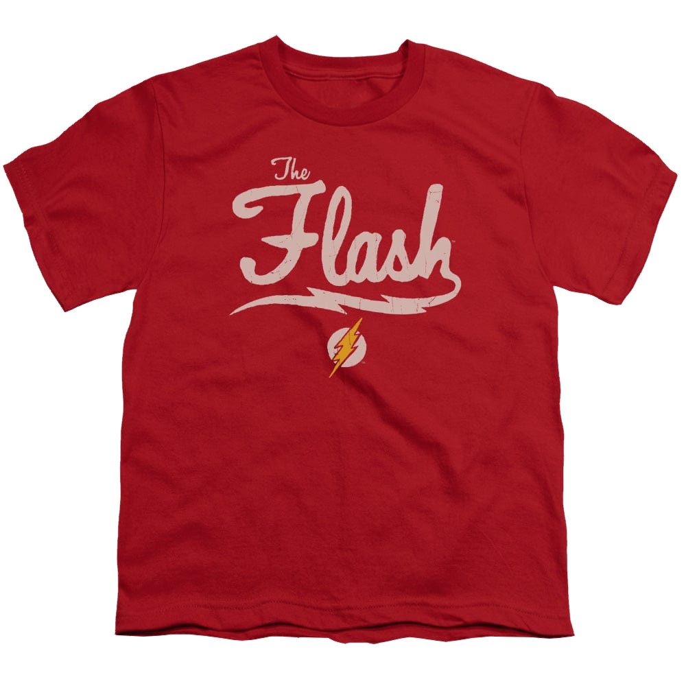 Flash, The Old School Flash - Youth T-Shirt Youth T-Shirt (Ages 8-12) The Flash   
