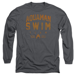 Aquaman Swin Team - Men's Long Sleeve T-Shirt Men's Long Sleeve T-Shirt Aquaman   
