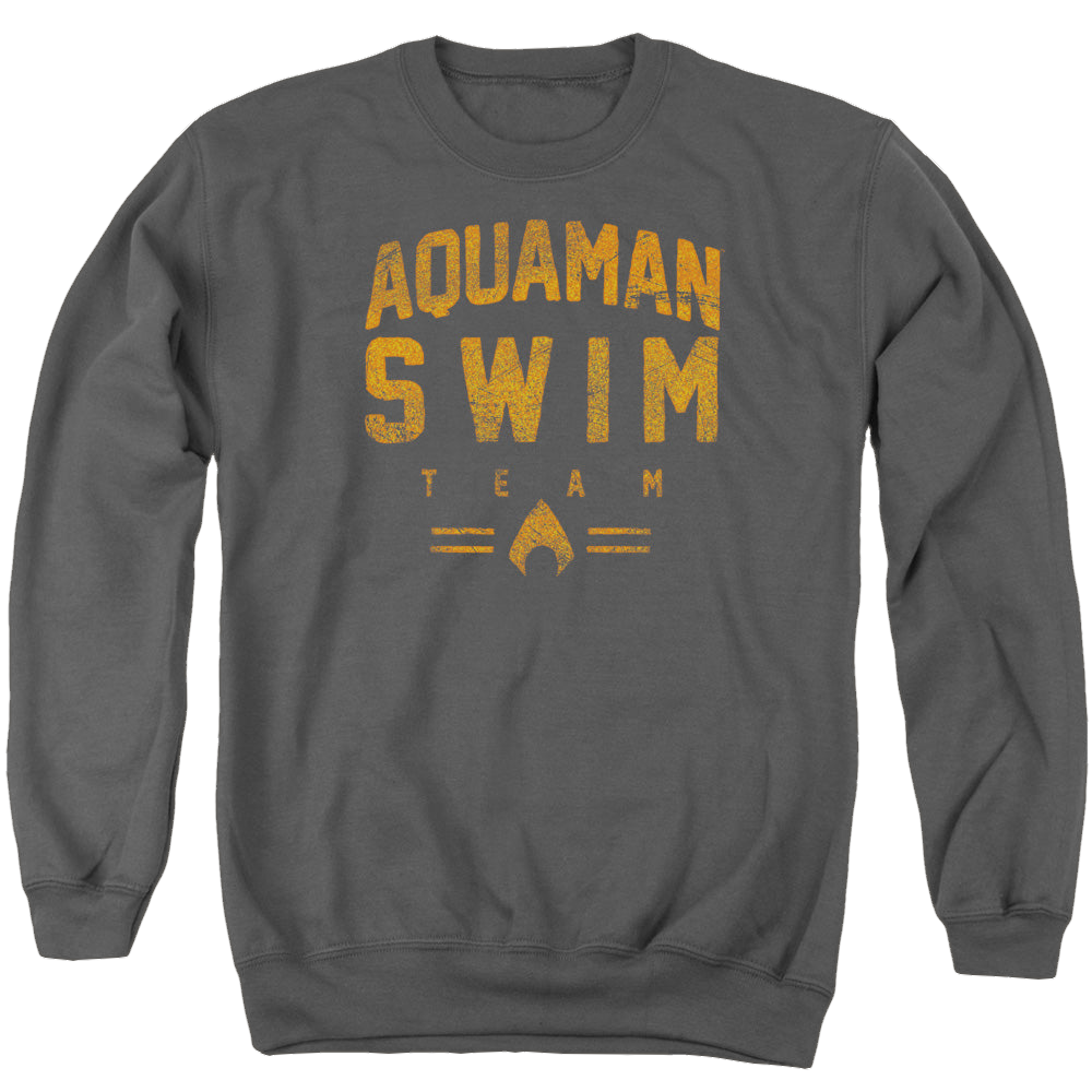 Aquaman Swin Team - Men's Crewneck Sweatshirt Men's Crewneck Sweatshirt Aquaman   