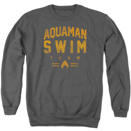 Aquaman Swin Team - Men's Crewneck Sweatshirt Men's Crewneck Sweatshirt Aquaman   