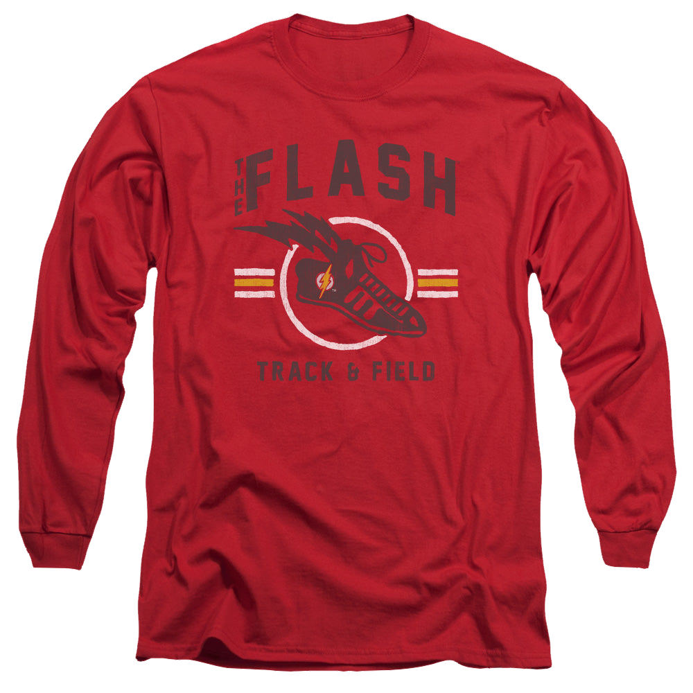 Flash, The Track And Field - Men's Long Sleeve T-Shirt Men's Long Sleeve T-Shirt The Flash   