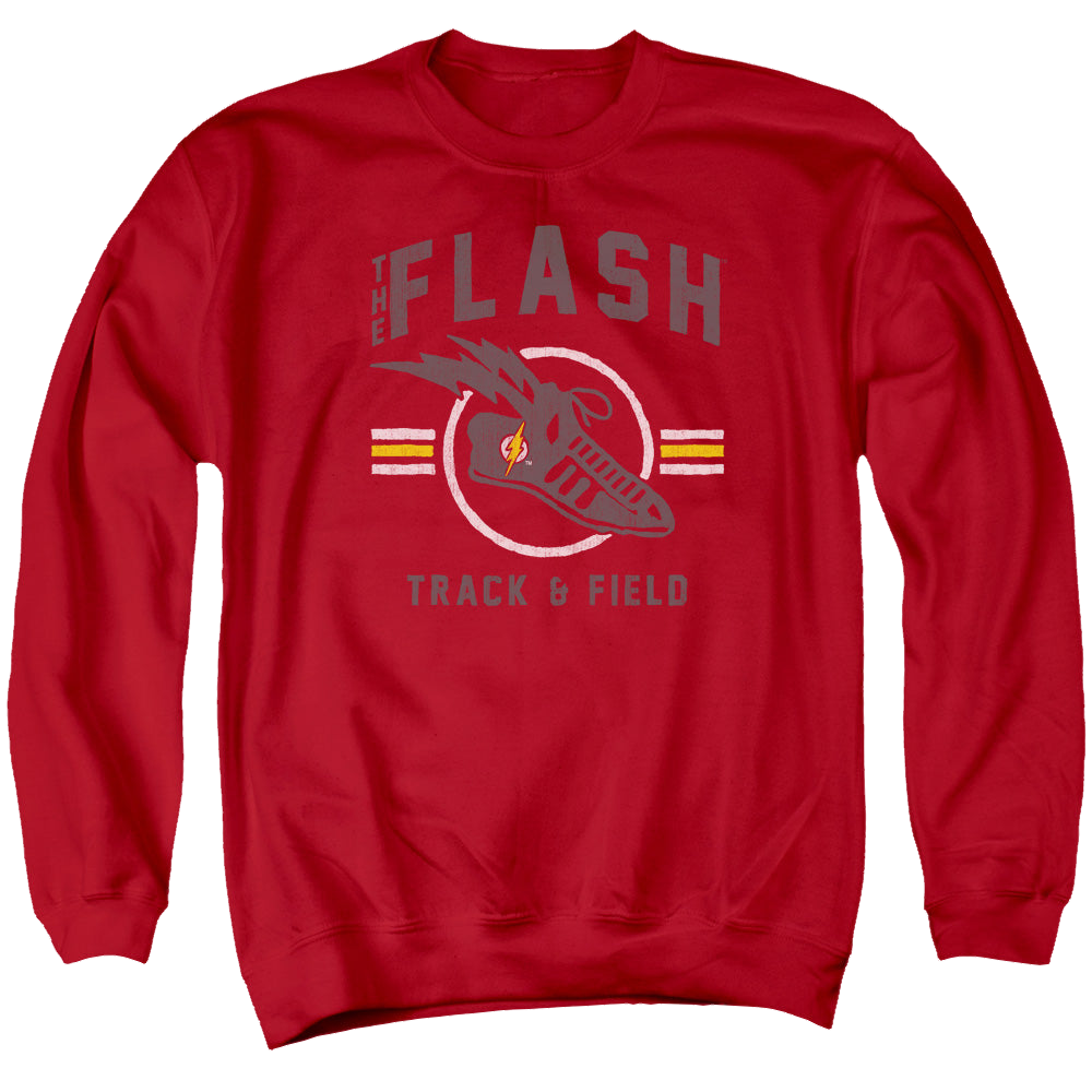 Flash, The Track And Field - Men's Crewneck Sweatshirt Men's Crewneck Sweatshirt The Flash   
