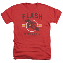 Flash, The Track And Field - Men's Heather T-Shirt Men's Heather T-Shirt The Flash   
