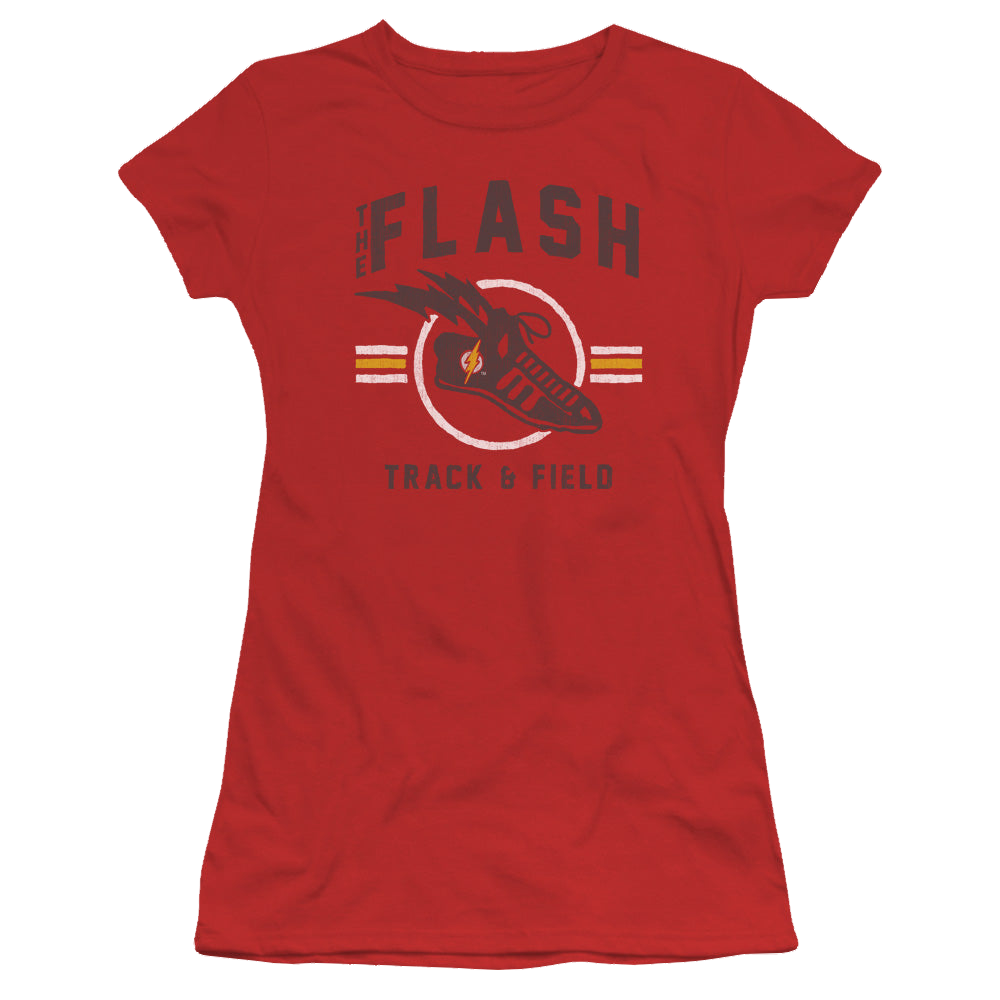 Flash, The Track And Field - Juniors T-Shirt Juniors T-Shirt The Flash   