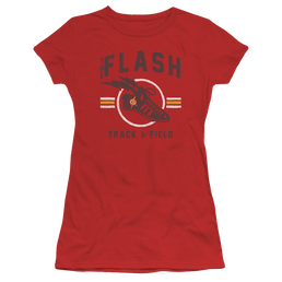 Flash, The Track And Field - Juniors T-Shirt Juniors T-Shirt The Flash   