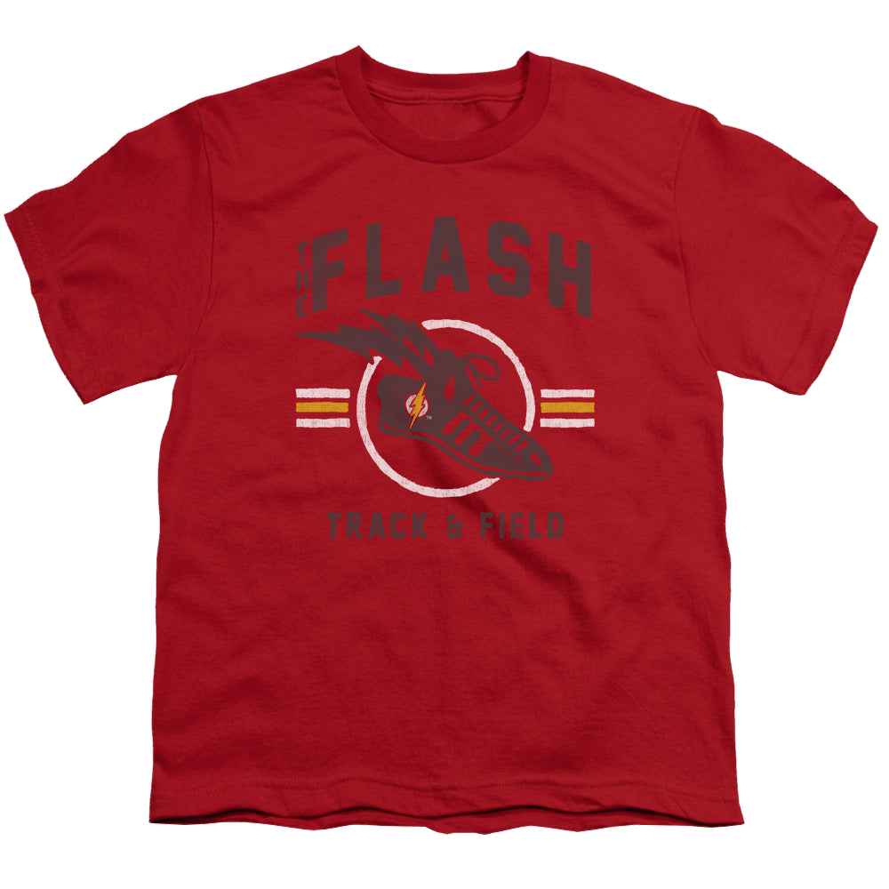 Flash, The Track And Field - Youth T-Shirt Youth T-Shirt (Ages 8-12) The Flash   
