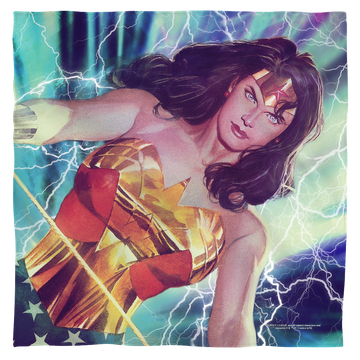 Wonder Woman Stormy Heroine - Bandana Bandanas Wonder Woman   