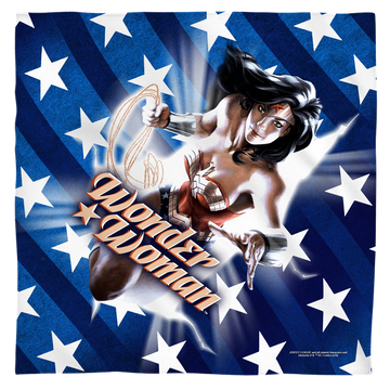 Wonder Woman Ripped Flag - Bandana Bandanas Wonder Woman   