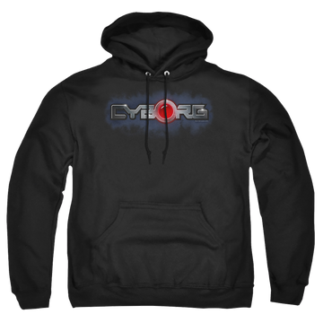 Justice League Cyborg Title Pullover Hoodie Pullover Hoodie DC Comics   