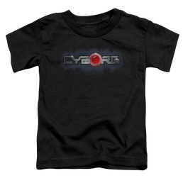 More DC Characters Cyborg Title - Toddler T-Shirt Toddler T-Shirt DC Comics   