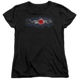 Justice League Cyborg Title Women's T-Shirt Women's T-Shirt DC Comics   