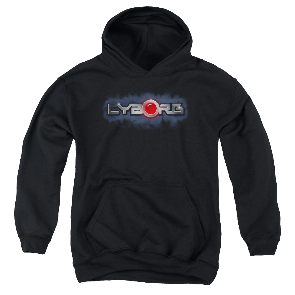 More DC Characters Cyborg Title - Youth Hoodie Youth Hoodie (Ages 8-12) DC Comics   