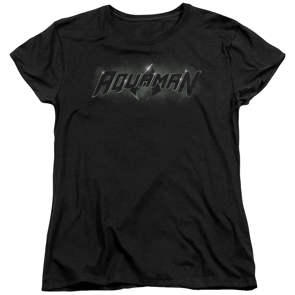 Aquaman Aquaman Title - Women's T-Shirt Women's T-Shirt Aquaman   