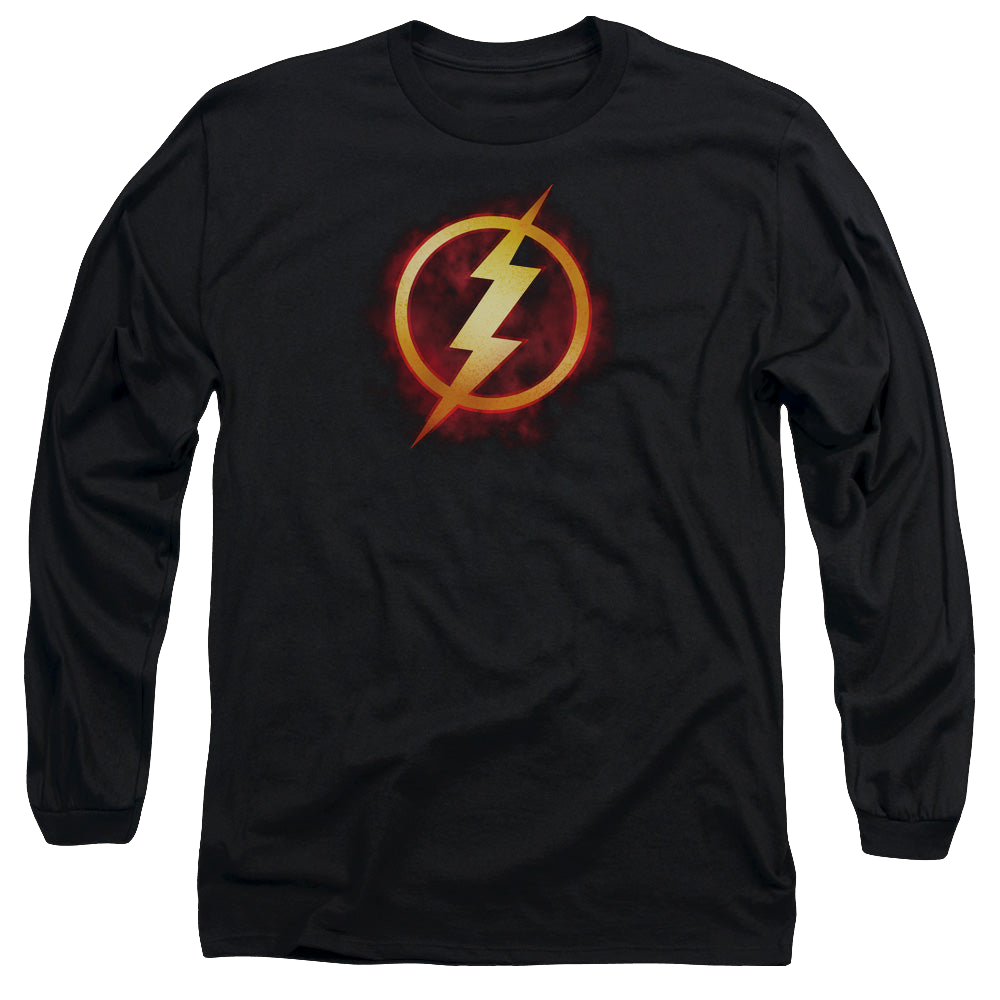 Flash, The Flash Title - Men's Long Sleeve T-Shirt Men's Long Sleeve T-Shirt The Flash   