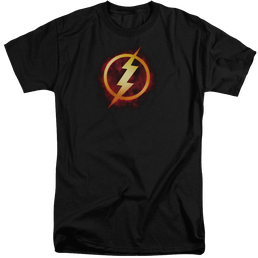 Flash, The Flash Title - Men's Tall Fit T-Shirt Men's Tall Fit T-Shirt The Flash   