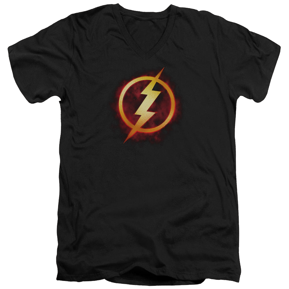 Flash, The Flash Title - Men's V-Neck T-Shirt Men's V-Neck T-Shirt The Flash   
