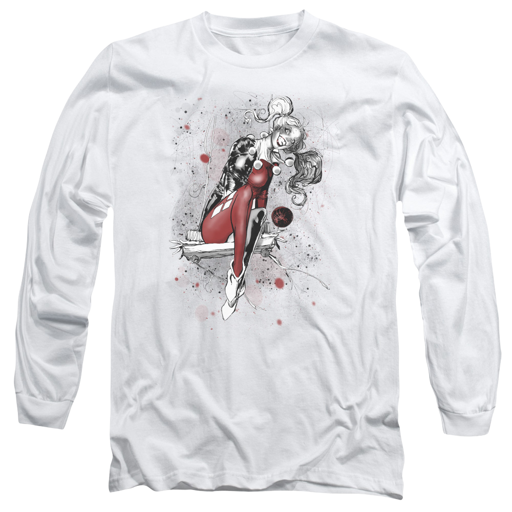 Harley Quinn Harley Sketch - Men's Long Sleeve T-Shirt Men's Long Sleeve T-Shirt Harley Quinn   
