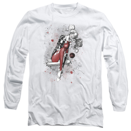 Harley Quinn Harley Sketch - Men's Long Sleeve T-Shirt Men's Long Sleeve T-Shirt Harley Quinn   