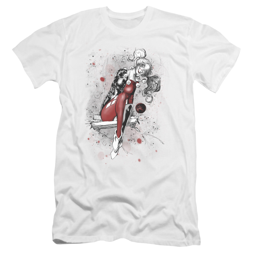 Harley Quinn Harley Sketch - Men's Premium Slim Fit T-Shirt Men's Premium Slim Fit T-Shirt Harley Quinn   