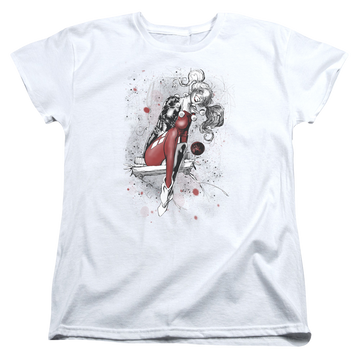 Harley Quinn Harley Sketch - Women's T-Shirt Women's T-Shirt Harley Quinn   