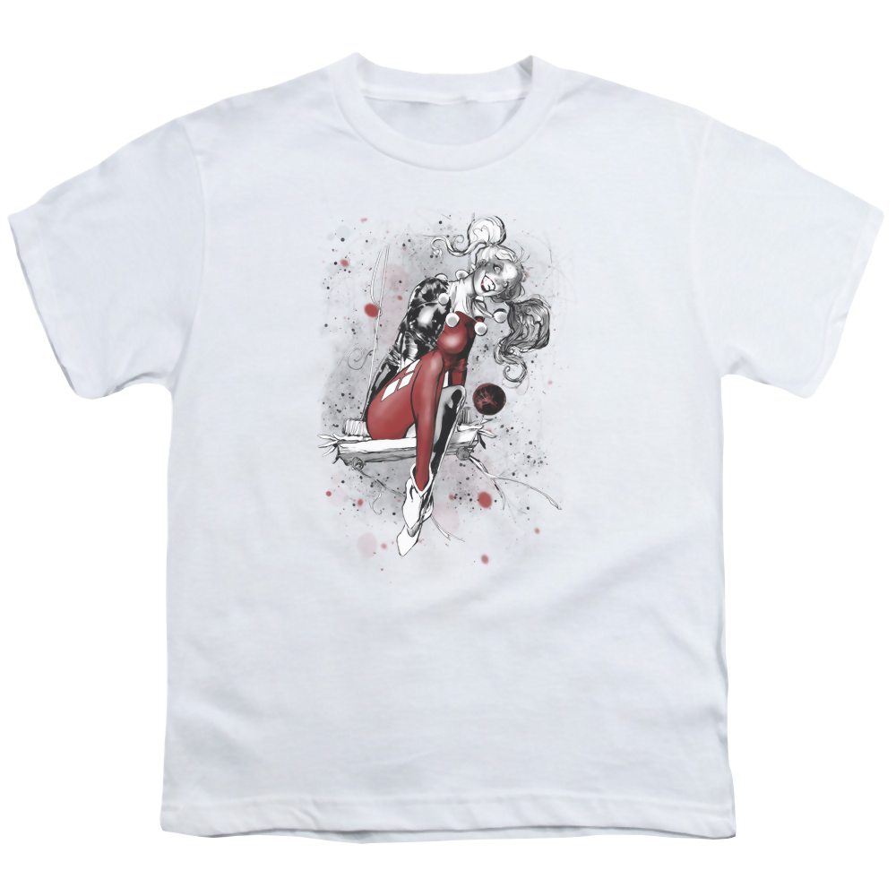 Harley Quinn Harley Sketch - Youth T-Shirt Youth T-Shirt (Ages 8-12) Harley Quinn   