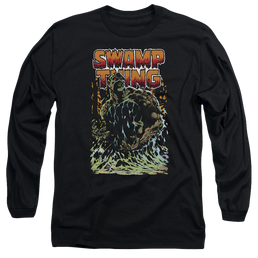 Justice League Swamp Thing Men's Long Sleeve T-Shirt Men's Long Sleeve T-Shirt DC Comics   