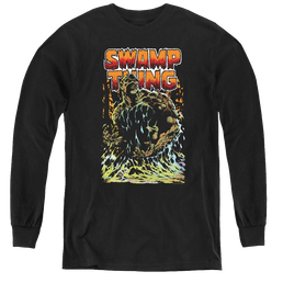 More Dc Characters Swamp Thing - Youth Long Sleeve T-Shirt Youth Long Sleeve T-Shirt DC Comics   