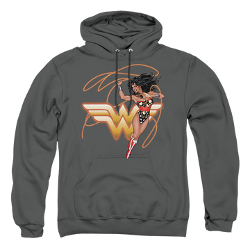 Justice League Glowing Lasso Pullover Hoodie Pullover Hoodie Wonder Woman   