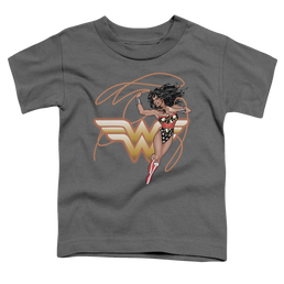 Wonder Woman Glowing Lasso - Kid's T-Shirt Kid's T-Shirt (Ages 4-7) Wonder Woman   