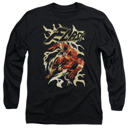Flash, The Electric Run - Men's Long Sleeve T-Shirt Men's Long Sleeve T-Shirt The Flash   