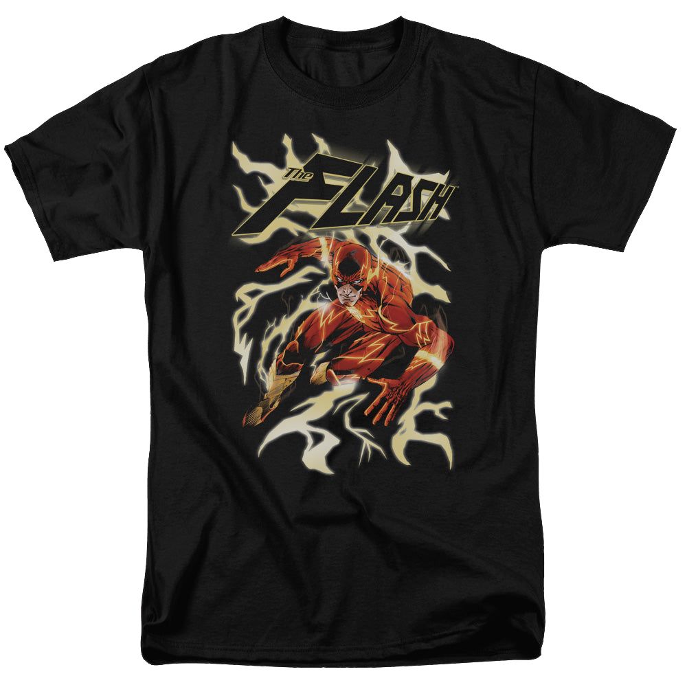 Flash, The Electric Run - Men's Regular Fit T-Shirt Men's Regular Fit T-Shirt The Flash   