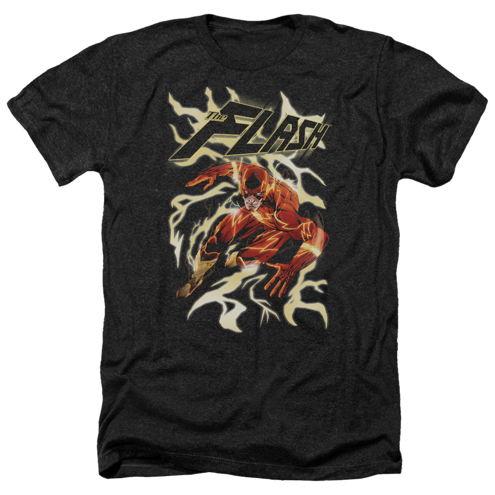 Flash, The Electric Run - Men's Heather T-Shirt Men's Heather T-Shirt The Flash   