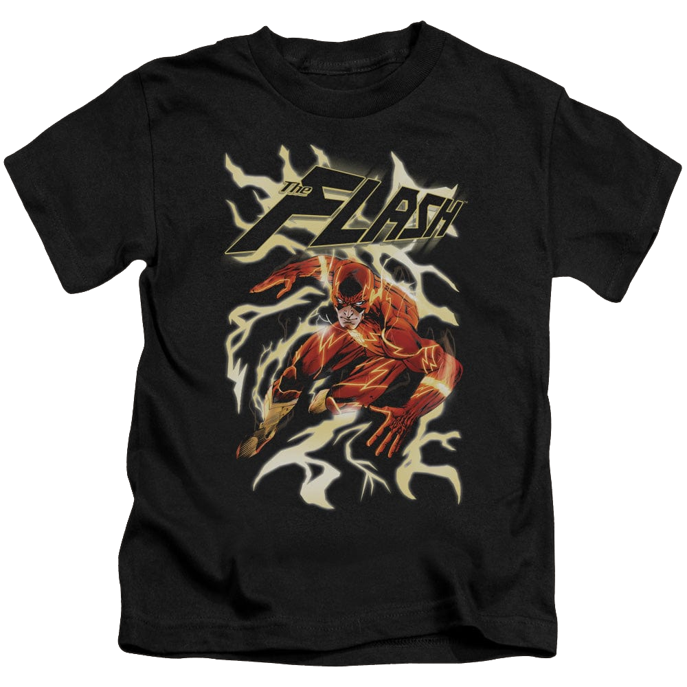 Flash, The Electric Run - Kid's T-Shirt Kid's T-Shirt (Ages 4-7) The Flash   