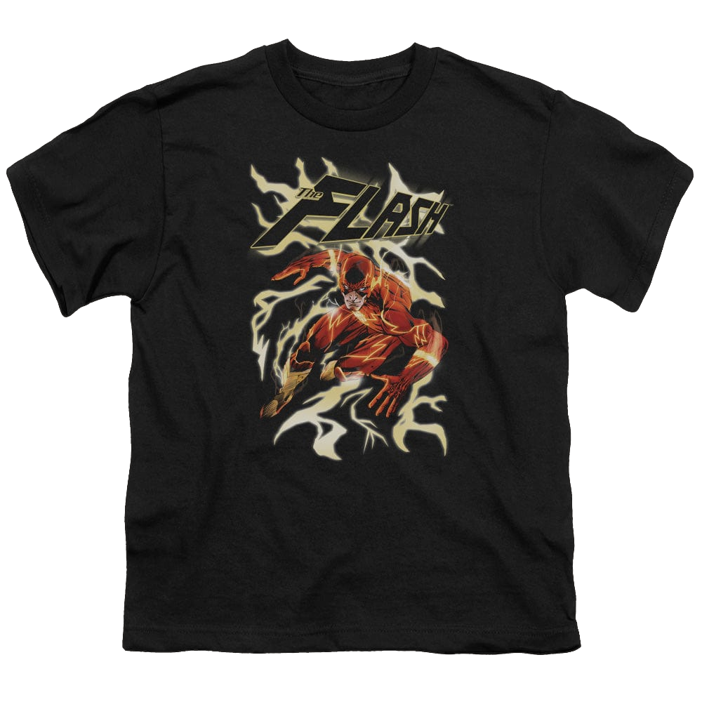 Flash, The Electric Run - Youth T-Shirt Youth T-Shirt (Ages 8-12) The Flash   