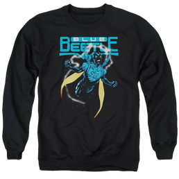 Justice League Blue Beetle Men's Crewneck Sweatshirt Men's Crewneck Sweatshirt DC Comics   