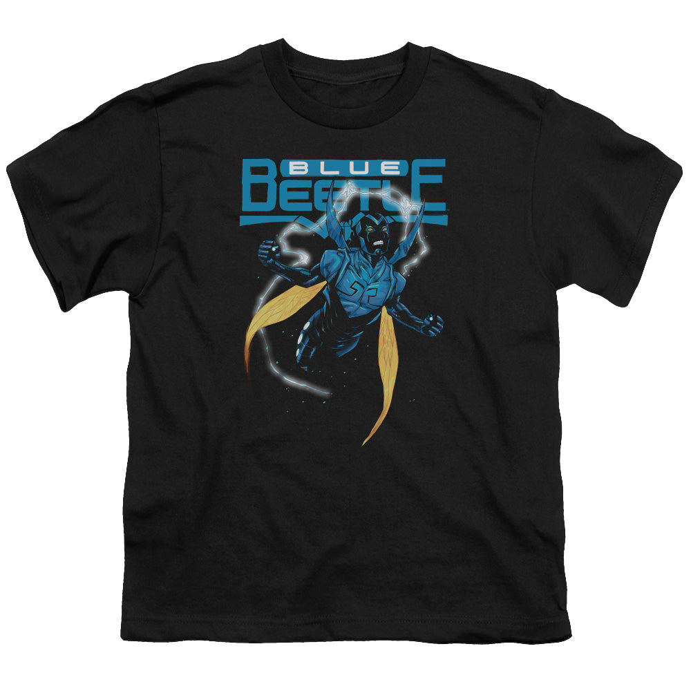 More DC Characters Blue Beetle - Youth T-Shirt Youth T-Shirt (Ages 8-12) DC Comics   