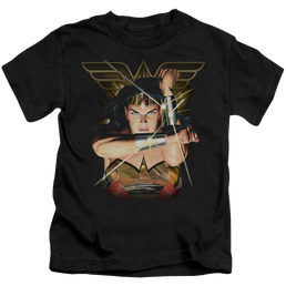 Wonder Woman Deflection - Kid's T-Shirt Kid's T-Shirt (Ages 4-7) Wonder Woman   