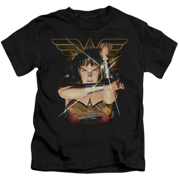 Wonder Woman Deflection - Kid's T-Shirt Kid's T-Shirt (Ages 4-7) Wonder Woman   