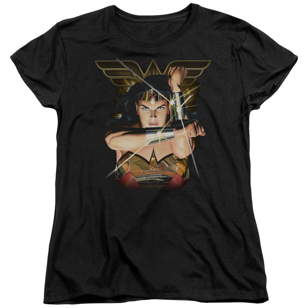 Justice League Deflection Women's T-Shirt Women's T-Shirt Wonder Woman   