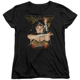 Justice League Deflection Women's T-Shirt Women's T-Shirt Wonder Woman   