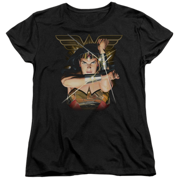 Justice League Deflection Women's T-Shirt Women's T-Shirt Wonder Woman   