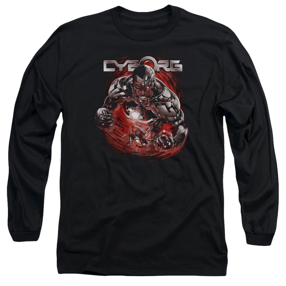 Justice League Engaged Men's Long Sleeve T-Shirt Men's Long Sleeve T-Shirt DC Comics   