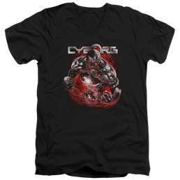 Justice League Engaged Men's V-Neck T-Shirt Men's V-Neck T-Shirt DC Comics   