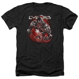 Justice League Engaged Men's Heather T-Shirt Men's Heather T-Shirt DC Comics   
