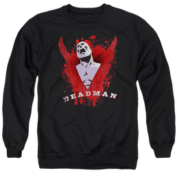 Justice League Possession Men's Crewneck Sweatshirt Men's Crewneck Sweatshirt DC Comics   