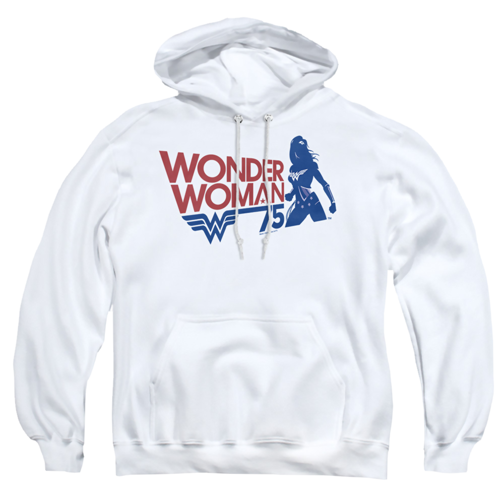 Wonder Woman Ww75 Silhouette - Pullover Hoodie Pullover Hoodie Wonder Woman   