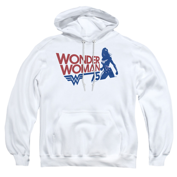 Wonder Woman Ww75 Silhouette - Pullover Hoodie Pullover Hoodie Wonder Woman   