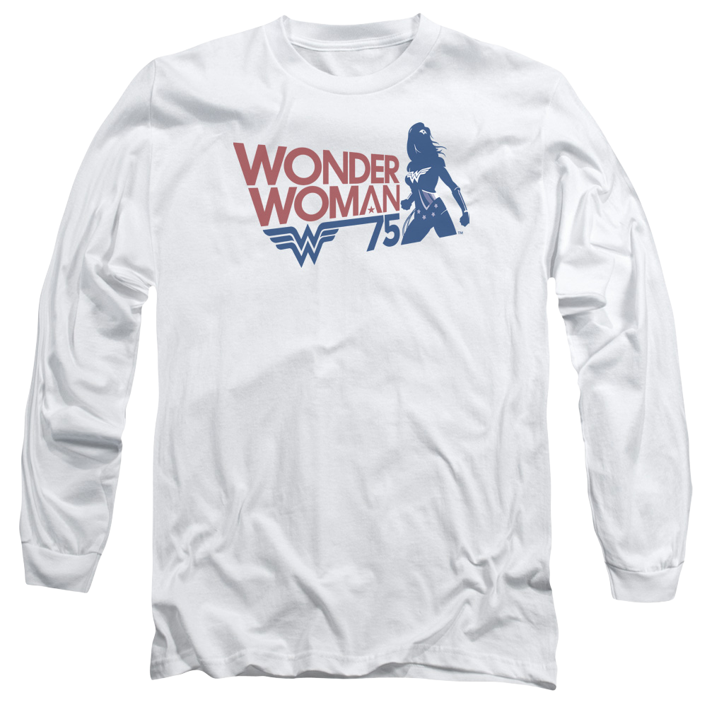 Wonder Woman Ww75 Silhouette - Men's Long Sleeve T-Shirt Men's Long Sleeve T-Shirt Wonder Woman   